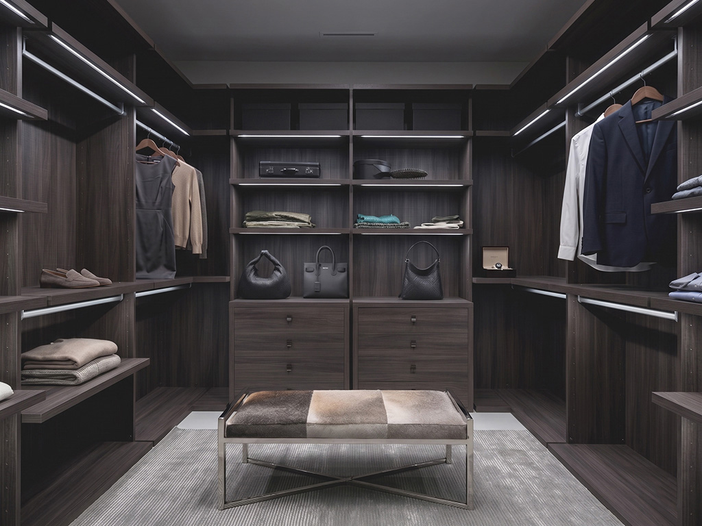 Custom closet design Miami by True Custom