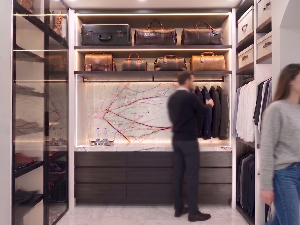 Custom closet design Miami by True Custom