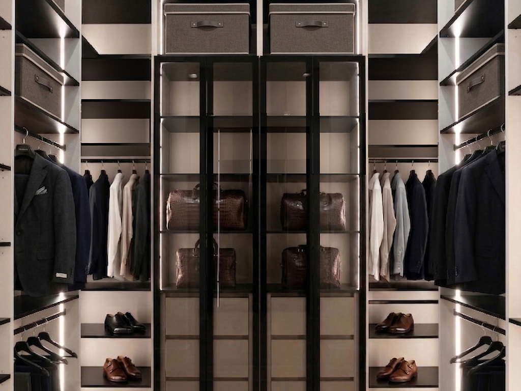 Custom closet design Miami by True Custom