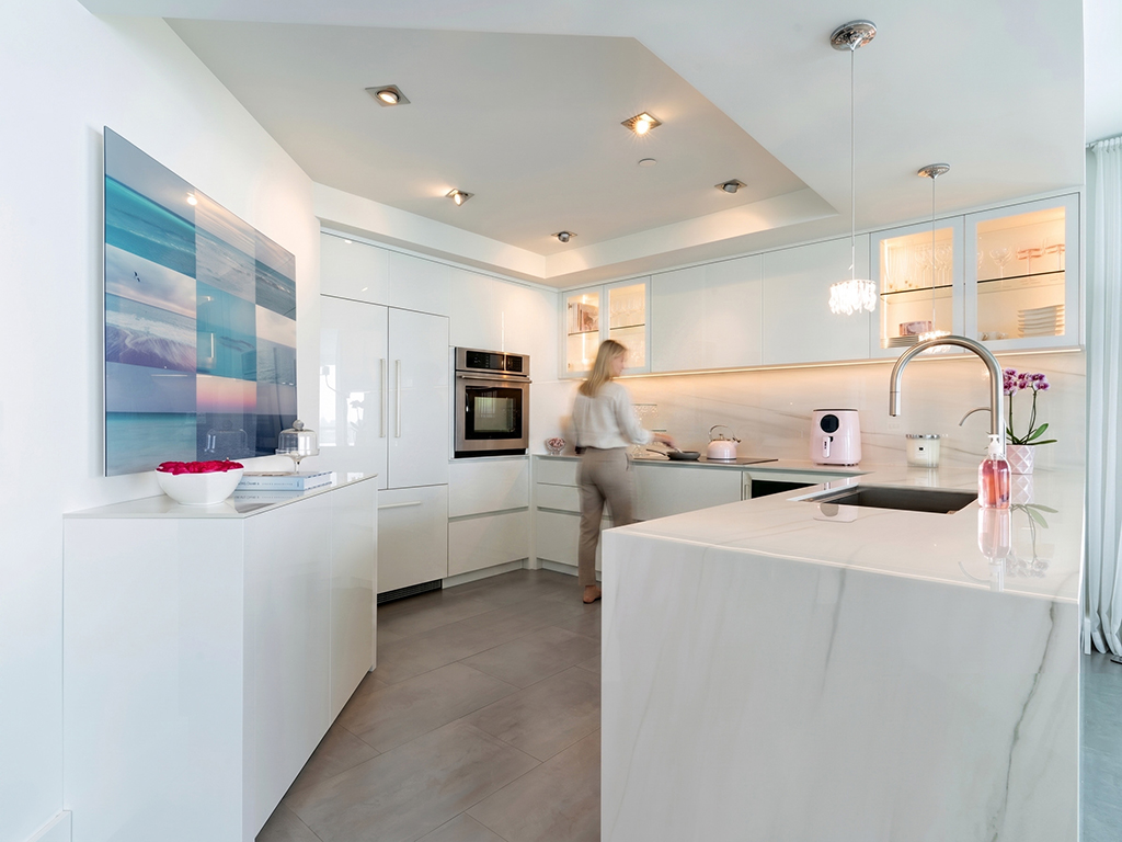 Custom kitchen design Miami by True Custom